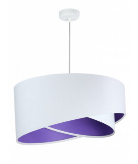Lampa wisząca 060-068 biały/fioletowy MACO DESIGN