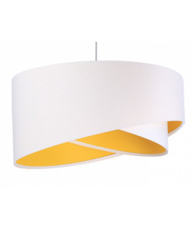 Lampa wisząca 060-066 biały/żółty MACO DESIGN