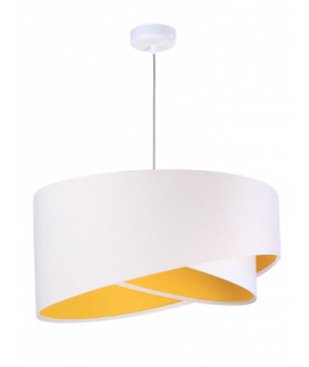 Lampa wisząca 060-066 biały/żółty MACO DESIGN