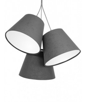 Lampa wisząca ADRIANA 070-012 biały/szary MACO DESIGN