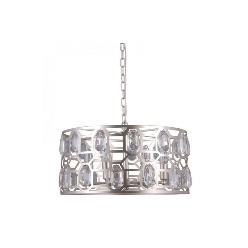 Lampa wisząca MOMENTO PND-43400-6 srebrny ITALUX