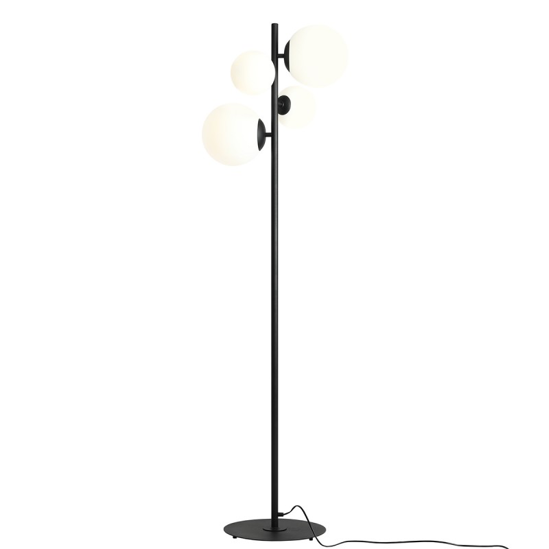 LAMPA PODŁOGOWA BLOOM FLOOR BLACK 1091A1 ALDEX