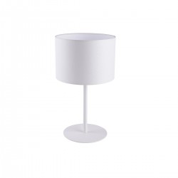 Lampa biurkowa stołowa nocna nowoczesna podstawa biała ALICE WHITE I 9085 NOWODVORSKI