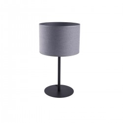 Lampa biurkowa stołowa nocna nowoczesna podstawa czarna ALICE GRAY I 9090 NOWODVORSKI