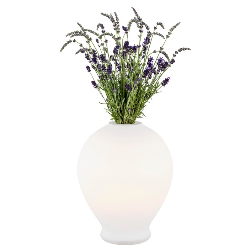 Lampa stołowa z funkcją wazonu AMARYLIS 4095 biała ARGON