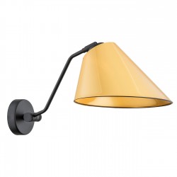 Lampa kinkiet CLAVA 4275 czarny/złoty ARGON