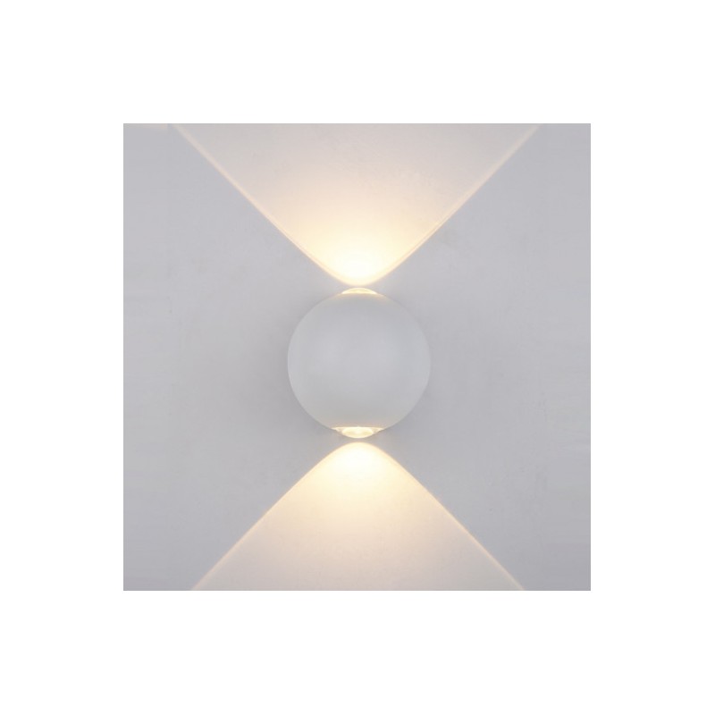 Kinkiet zewnętrzny LED CARSOLI PL-308W biały ITALUX