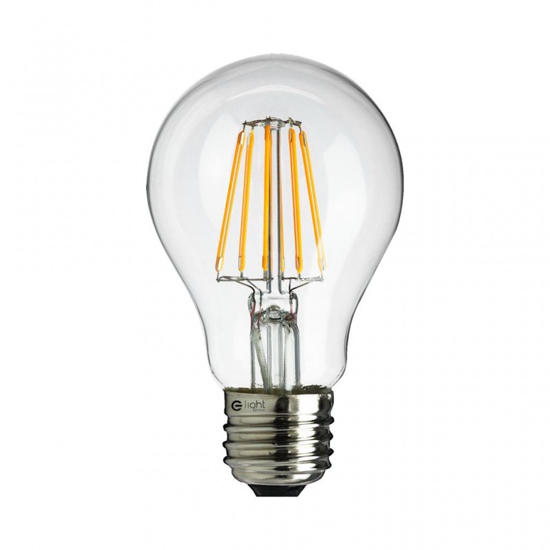 Żarówka LED 6W A60 E27 4000K filament dekoracyjna EDISON