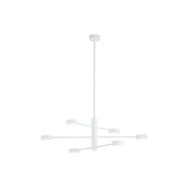 Lampa wisząca nowoczesna plafon ORBIT WHITE VI biały 7942 NOWODVORSKI