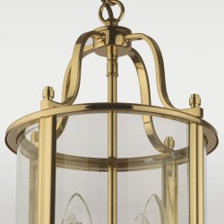 Lampa wisząca Hampton złota klasyczna NEW YORK P04882AU Cosmo Light