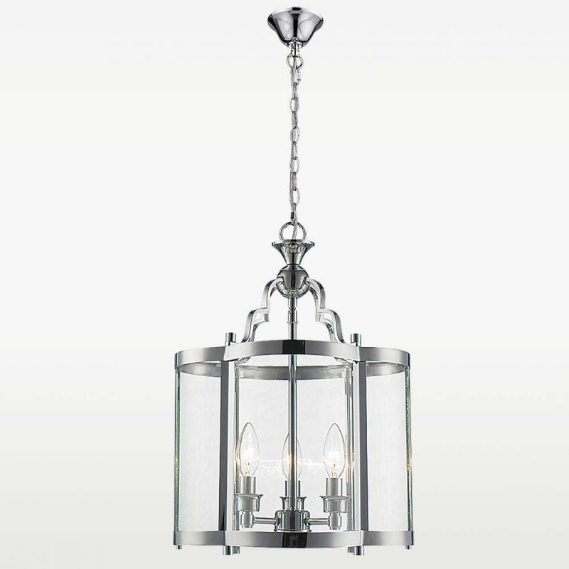 Lampa wisząca Hampton klasyczna chrom NEW YORK P03943CH Cosmo Light