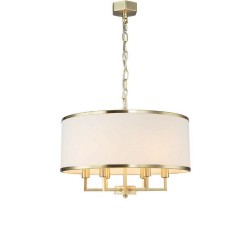 Lampa wisząca w stylu Hampton FI50 złoty glamour Casa Old Gold S Orlicki Design