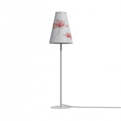 Lampa stołowa nocna nowoczesna abażur TRIFLE WHITE WH/PI 8078 NOWODVORSKI