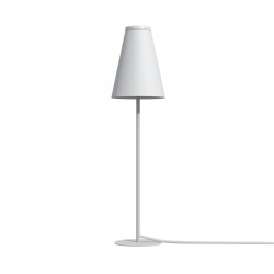 Lampa stołowa nocna nowoczesna abażur biała TRIFLE WHITE WH 7758 NOWODVORSKI