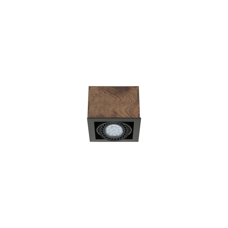 Lampa punktowa BOX ANTIQUE I ES111 7648 brązowy NOWODVORSKI