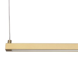 Lampa wisząca złota belka listwa 100cm BEAM-100 LED ST-8960-L100 Step into Design