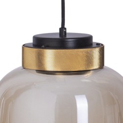 Lampa wisząca BOOM LED bursztynowo złota fi25 CM 12W 560lm 3000K 9969P/A amber Step into Design
