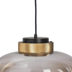 Lampa wisząca BOOM LED bursztynowo złota fi35 CM 12W 560lm 3000K 9969P/B amber Step into Design