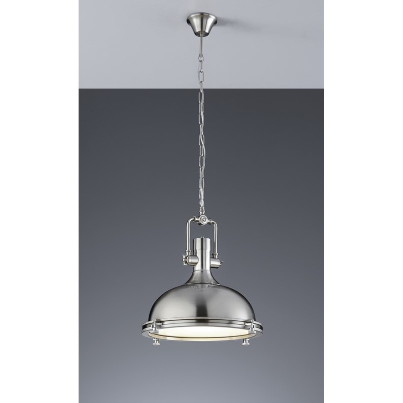 Lampa wisząca w stylu marynistycznym srebrny 301800107 BOSTON TRIO