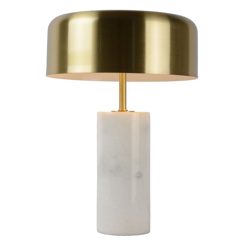 Lampa stołowa designerska kremowo złota MIRASOL 34540/03/31 LUCIDE