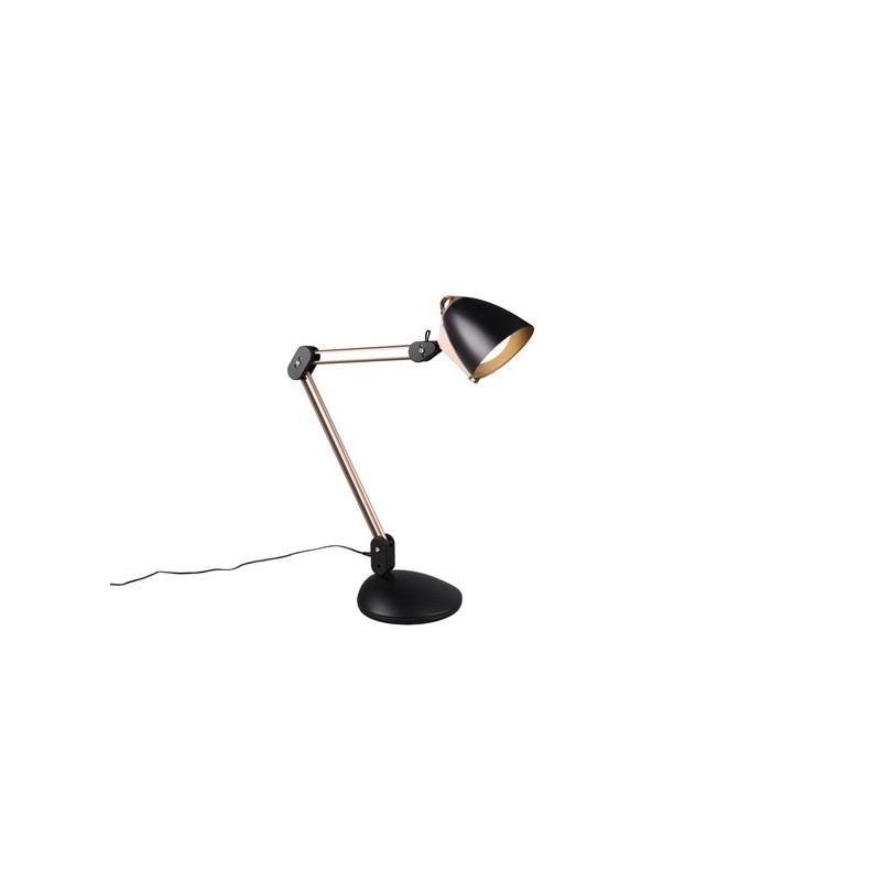 Lampa biurkowa kinkiet 3 funkcyjna czarny miedziany NADAL 525410132 TRIO LIGHTING