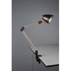 Lampa biurkowa kinkiet 3 funkcyjna czarny miedziany NADAL 525410132 TRIO LIGHTING