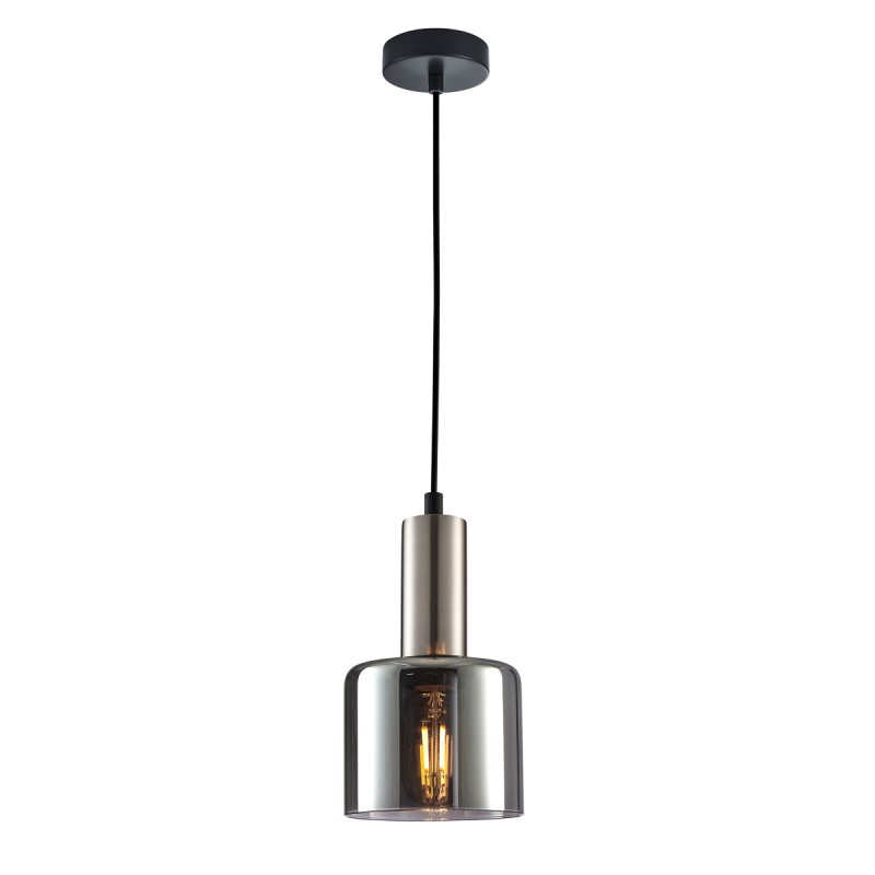 Lampa wisząca SANTIA PND-65342-1-SC+SG srebrny ITALUX