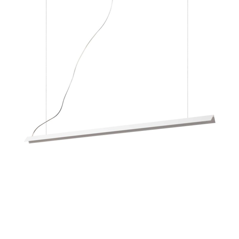 Lampa wisząca liniowa biała LED 20W 1800lm 3000K V-line 275369 Ideal Lux
