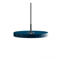 Lampa wisząca skandynawska FI31 ASTERIA MINI niebieska czarny dekor UMAGE