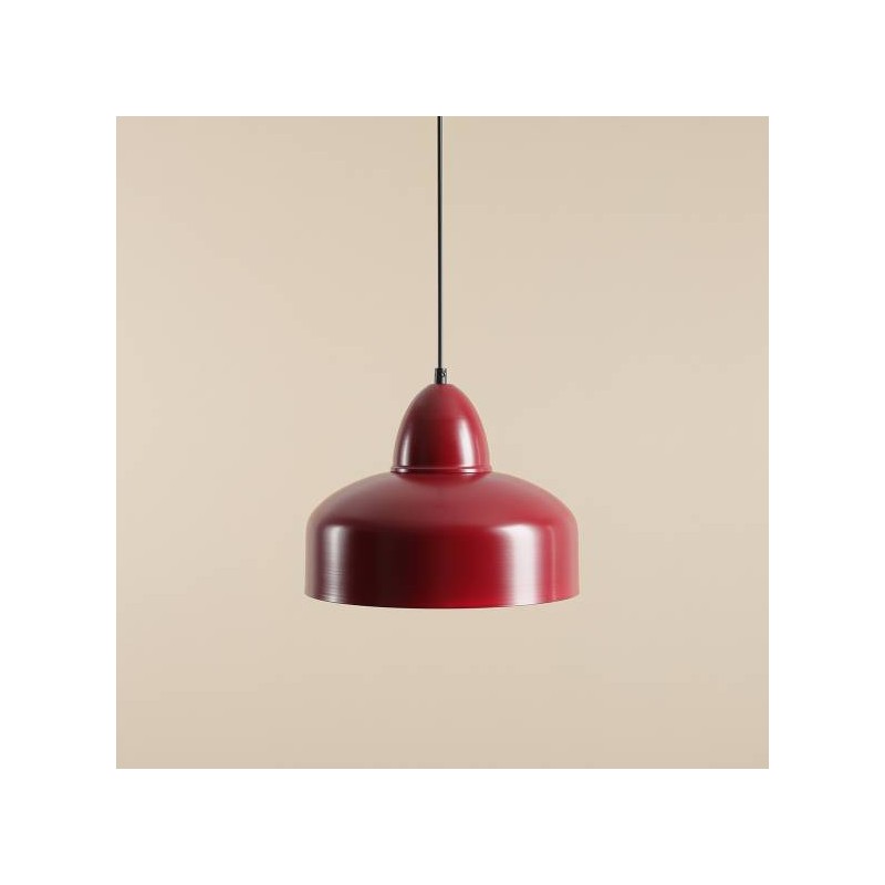 Lampa wisząca loft bordowa Como RED WINE  946G15 ARTERA