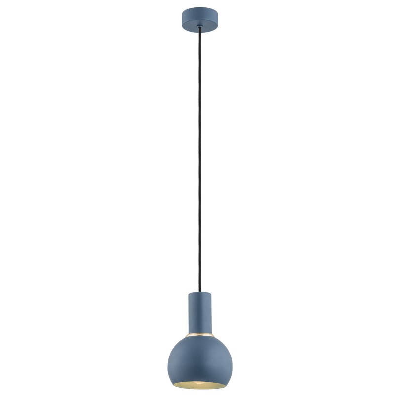 Lampa wisząca minimalistyczna niebieska 1x15W SINES 4216 Argon