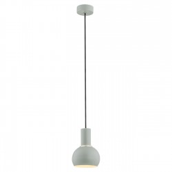 Lampa wisząca minimalistyczna zielona 1x15W SINES 4214 Argon