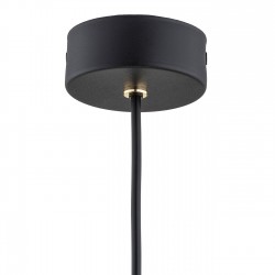 Lampa wisząca mosiężno czarna 1x6W SICILIA PLUS 8104 Argon