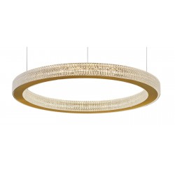 Lampa wisząca nowoczesna ring kryształ fi40 LED 40W 2139lm 3000K MONTT LE41697 Luces Exclusivas
