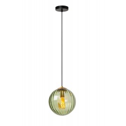 Lampa wisząca zielona szklana kula fi25 MONSARAZ 45493/30/33