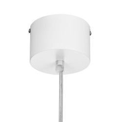 Lampa wisząca designerska biała DIVERSO fi40 ST-10055P white SID